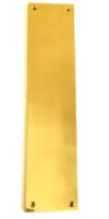 5370-Plain Push Plate-PB- 12"x2.3/4"
