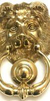 7030-LOIN HEAD-DOOR KNOCKER - 7"