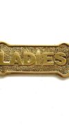 1904- DOOR SIGN LADIES