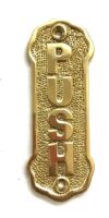 1907-DOOR SIGN PUSH