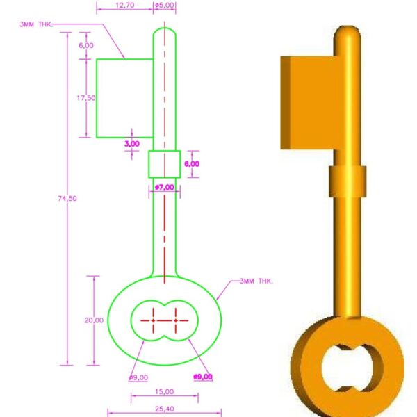 K11-BIT KEY